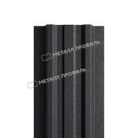 Штакетник металлический МП LАNE-T 16,5х99 (VALORI-20-DarkGrey-0.5)