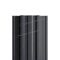 Штакетник металлический МП TRAPEZE-T 16,5х118 (ПЭМАД-01-7024\7024-0.4)
