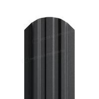 Штакетник металлический МП LАNE-O 16,5х99 (VikingMP-01-9005-0.45)