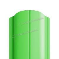 Штакетник металлический МП ELLIPSE-O 19х126 NormanMP (ПЭ-01-6018-0.5)