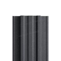 Штакетник металлический МП TRAPEZE-T 16,5х118 (VikingMP E-20-7024-0.5)