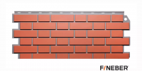 Фасадная панель FINEBER Кирпич клинкерный керамический