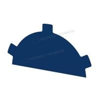 Заглушка конька круглого простая NormanMP (ПЭ-01-5005-0.5)