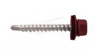 Саморез 4,8х35 RAL3005 (красное вино)