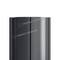 Штакетник металлический МП ELLIPSE-T 19х126 (ПЭ-01-7024-0.4)