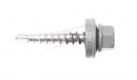 Саморез 4,8х28 RAL7004 (серый)