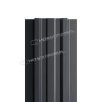 Штакетник металлический МП LАNE-T 16,5х99 (ПЭ-01-7024-0.4)