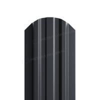 Штакетник металлический МП LАNE-O 16,5х99 NormanMP (ПЭ-01-7024-0.5)