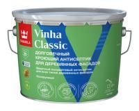TIKKURILA VINHA CLASSIC антисептик кроющий водоразбавляемый полуматовый, база А (9л)