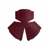 Y-образный тройник для круглого конька R110 (VikingMP-01-3005-0.45)