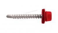 Саморез 4,8х35 RAL3020 (красная насыщенный)