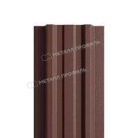 Штакетник металлический МП LАNE-T 16,5х99 (VikingMP-01-8017-0.45)
