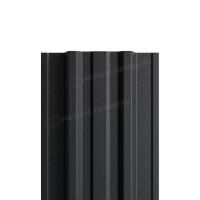 Штакетник металлический МП TRAPEZE-T 16,5х118 (VikingMP-01-9005-0.45)
