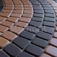 Тротуарная плитка Классика круговая Бежевая