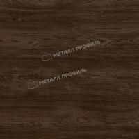 Планка примыкания нижняя 250х122х2000 (ECOSTEEL_MA-01-МореныйДуб-0.5)