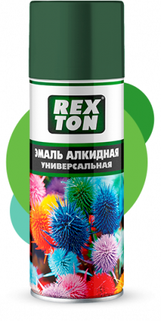 Эмаль унив. бежевая REXTON 520 мл