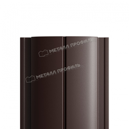 Штакетник металлический МП ELLIPSE-T 19х126 (PURETAN-20-RR32-0.5)