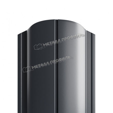 Штакетник металлический МП ELLIPSE-T 19х126 (ПЭМАД-01-7024\7024-0.4)