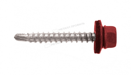Саморез 4,8х35 RAL3011 (коричнево-красный)