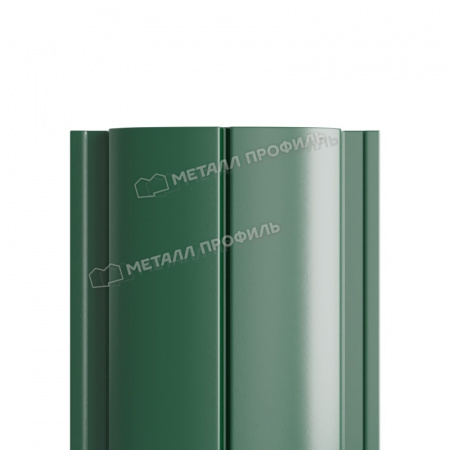 Штакетник металлический МП ELLIPSE-T 19х126 NormanMP (ПЭ-01-6005-0.5)