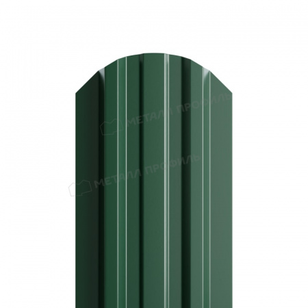 Штакетник металлический МП LАNE-O 16,5х99 (ПЭ-01-6005-0.4)