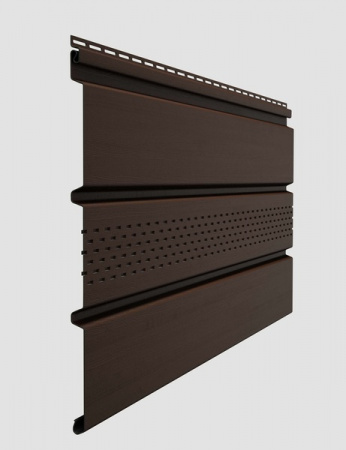 Софит Docke STANDARD, Софит T4  перфорированный, шоколад