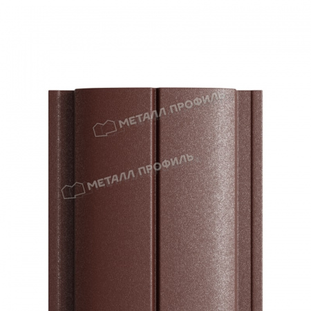 Штакетник металлический МП ELLIPSE-T 19х126 (VikingMP E-20-8017-0.5)