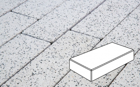 Плитка тротуарная Готика Granite FINERRO, картано, Покостовский 300*150*100 мм