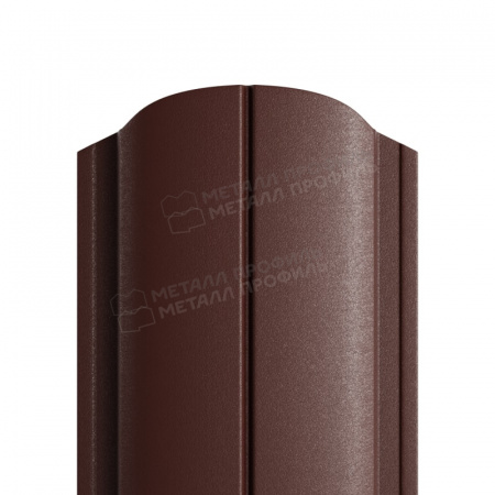 Штакетник металлический МП ELLIPSE-O 19х126 (VikingMP Д-01-8017\8017-0.45)