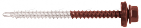 Саморез 4,8х70 RAL3009 (красная окись)