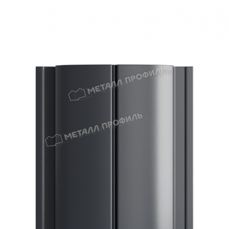 Штакетник металлический МП ELLIPSE-T 19х126 (ПЭД-01-7024\7024-0.45)