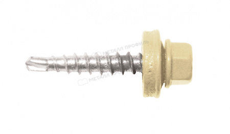 Саморез 4,8х28 RAL1014 (слоновая кость)