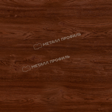 Планка примыкания нижняя 250х122х2000 (ECOSTEEL-01-МореныйДуб-0.5)